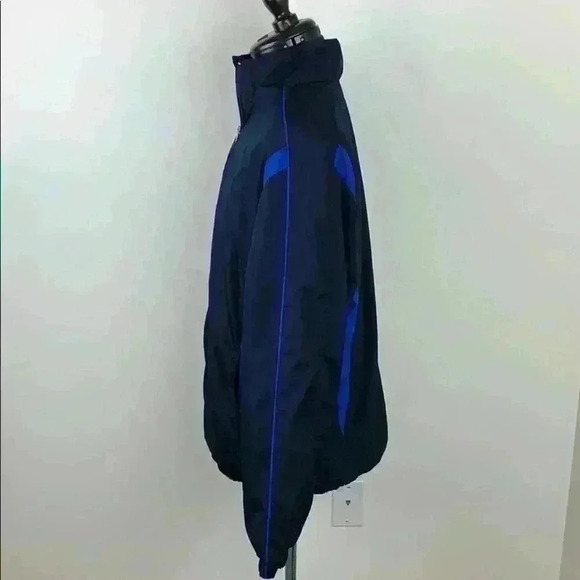 𝅺STARTER athletic wind breaker navy sz M - Picture 6 of 12